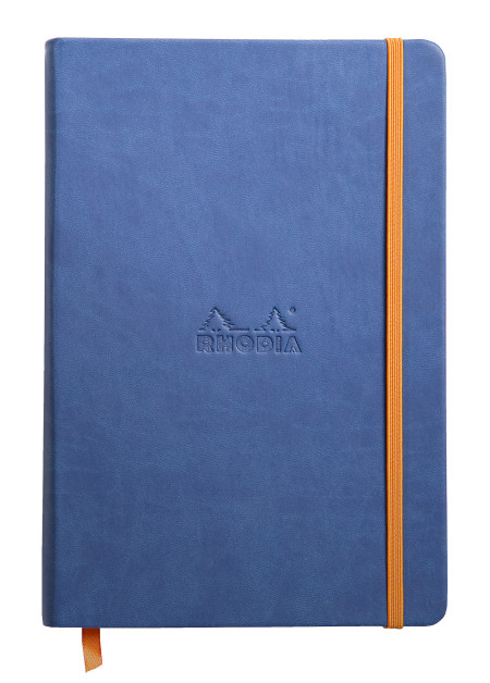 Rhodia Hardcover Notebook - A5 - Sapphire Blue - Lined